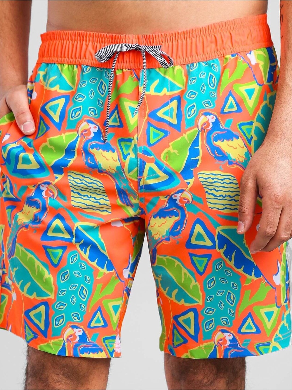 Buckle / Departwest /// Men’s Maui Birds Swim Trunks - Size Medium